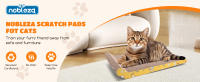 Nobleza - 2 Piezas Rascador para Gatos Carton Corrugado, Hierba Gatera Alfombrillas de Cartón Rascador, 40 x 25cm - details 0