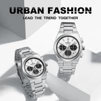Reloj De Pulsera Deportivo Para Parejas NAVIFORCE NF8048 Para Mujeres Reloj De Cuarzo Acero Inoxidable Resistente Al Agua Regalo Ideal Para Amantes - details 0