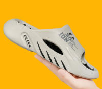 Sandalias Masculinas De Verano Con Masaje Pantuflas De Interior Y Exterior Suave Bajo Casual Zapatillas De Playa Para Hombre - details 9