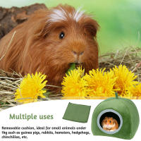 Casa De Algodón Para Hamster Y Cojín Caliente De Invierno Para Mascotas Pequeñas Caja De Acogida Para Rata/Guinea Pig/Hedgehog - details 4