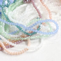 120pcs/lot Cuentas De Vidrio Facetas Austria Redondas Para Joyería Spacer Beads De Moda Material De Vidrio Tamaño 4mm - details 1