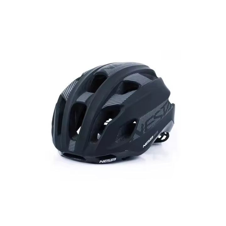 NESTA Casco Nesta Helm Negro Mate - Ligero y Confortable - 1