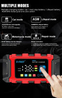 Cargador De Batería Inteligente TK360 6A12V Para Coche Y Motocicleta Pantalla LCD Color Monitor De Carga Y Mantenimiento De Baterías Lifepo4 Y Ácido Plomo Con Pulso - details 2