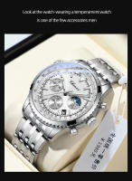 Reloj De Pulsera De Moda Para Hombre CHENXI 928 Con Cuarzo Multifuncional Luminoso Resistente Al Agua Correa De Acero Inoxidable Calendario Estilo De Negocios - details 12