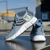 Zapatillas De Tenis Para Hombre 2024 Malla Transpirable Y Cómodas Zapatos Casuales De Exterior Con Cordones Antigüedad Primavera/Otoño - details 23