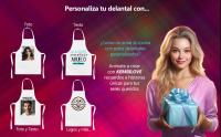 Kembilove Delantal cocina mujer – Regalos personalizados – Delantal con Mensaje Mamá eres la mejor cocinera del Mundo – Que regalar a tu madre – Regalos originales - details 1