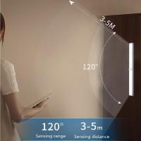 Luz Nocturna LED Sin Cable Con Sensor De Movimiento Para Armario Cocina Pasillo Dormitorio Luz Inteligente Recargable USB - details 2