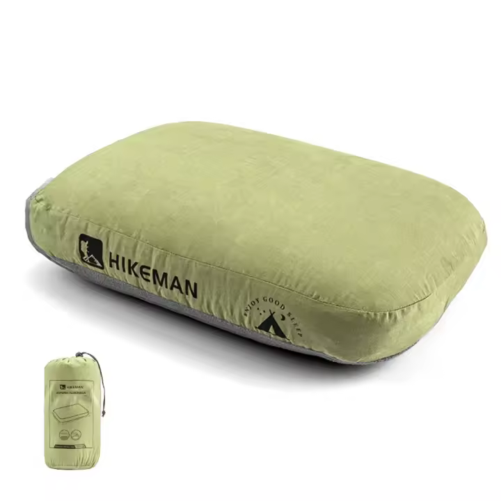 Almohada De Memoria Suave De Rebound Lenta Soporte Cervical Para Camping Exterior Viajes Almohada Portátil Noontime Neck Support Pillow - 1