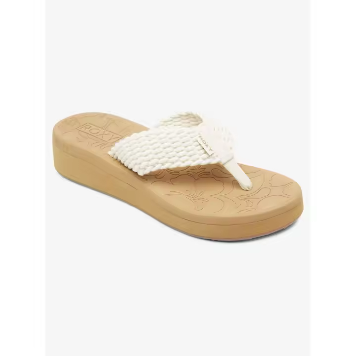 Sandalias Chica Roxy Caillay Cream - 1