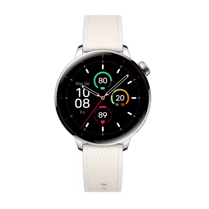 Smartwatch - OnePlus Watch 3 43MM Reloj Inteligente, Batería hasta 60 Horas, más de 100 Modos Deportivos, Resistencia al Agua IP68 y 5 ATM, Monitor de Actividad Física - 1