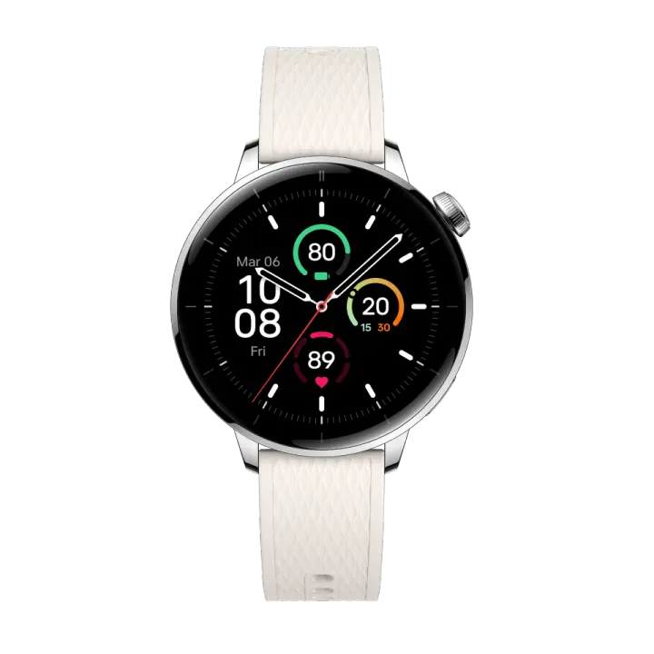 Smartwatch - OnePlus Watch 3 43MM Reloj Inteligente, Batería hasta 60 Horas, más de 100 Modos Deportivos, Resistencia al Agua IP68 y 5 ATM, Monitor de Actividad Física, reloj mujer y hombre - 1