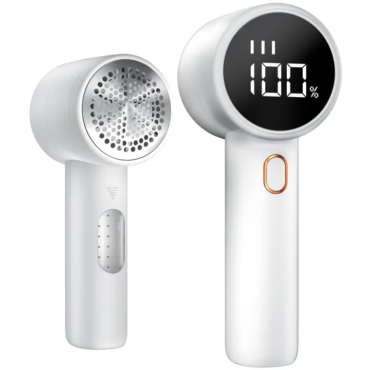 Eliminador De Pelusa Eléctrico Digital Trimmer De Bolas De Pelo Alta Velocidad Sin Cable Hogar Eliminador De Bolas De Acero De Siete Hojas Ecológico - 1