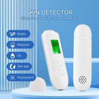 Analyizador De Piel Facial USB Rechargeable Medidor De Contenido De Hidratación Y Aceite De La Piel Detector De Agente Fluorescente Tester De Elasticidad De La Piel - details 2