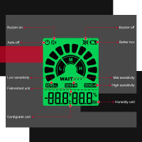 Detector De Gases Inflamables HABOTEST HT609 pro Con Pantalla Y Alarma Sonora Medidor De Metano Natural Retráctil 50-1000PPM - details 10
