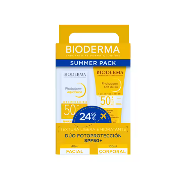 Bioderma Pack Summer, Dúo Fotoprotección SPF50+ - 1