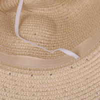 Gorro De Denim Versátil Y Moda Con Decoración De Perlas Ajustable Para Deportes Al Aire Libre Y Viajes Protección Solar Unisex - details 8