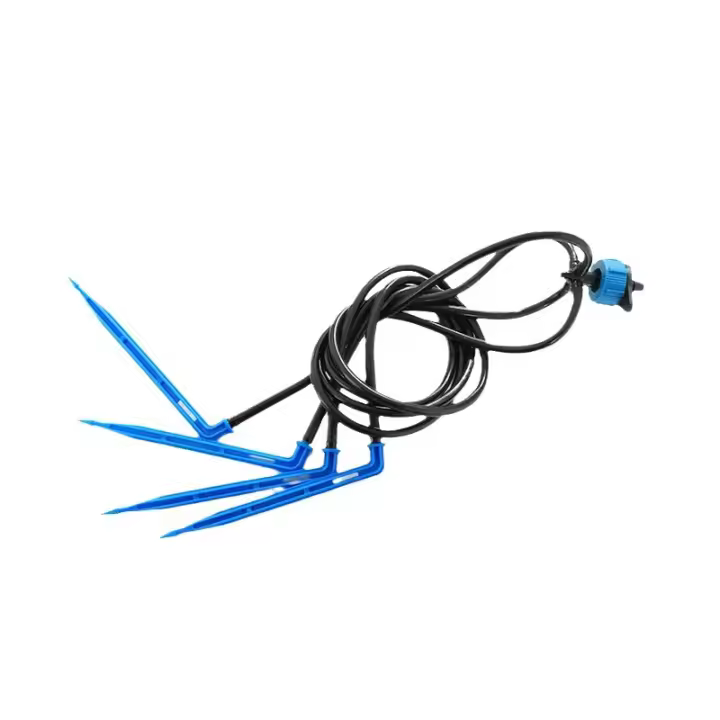 Kit De Riego Por Drip Para Jardín Patio De 8L Con 4 Caminos Sistemas Automáticos De Riego Para Plantas En Macetas Y Césped Interior Exterior - 1