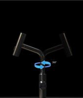 Grifo De Cocina Táctil YCRAYS En Negro Y Niquel Cepillo Sensor 3 Modos Retráctil Mezclador De Agua Caliente Y Fría Para Fregadero - details 9