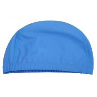 Nueva Cruz Roja Inalámbrica De PU Impermeable Para Deportes Acuáticos Gorro De Baño Para Natación En Piscina Tamaño Grande Adecuado Para Hombres Y Mujeres Adultos Protege Las Orejas Y El Cabello Largo - details 5