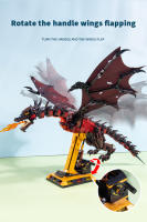 Bloques De Construcción Dragón De Fuego Smaug 1359 Piezas Modelo Animal Para Jóvenes Y Adultos Decoración De Escritorio Juguete Educativo Regalo De Navidad - details 5