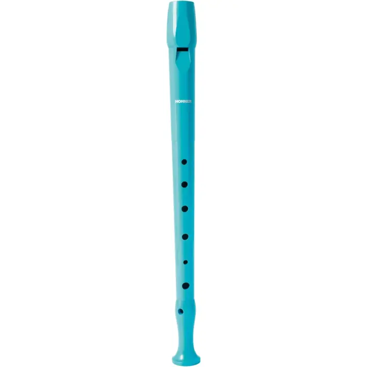 Hohner Flauta de Plástico Dulce 9508 Melody + Funda + Varilla de Limpieza - Colores Marfil, Malva, Azul Claro y Fucsia - Música - Para Niños y Jóvenes Principiantes - Instrumento de Viento - Material Escolar - Vuelta al Colegio -  Escuela - Marca Original - 1