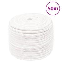 vidaXL Cuerda de barco polipropileno intenso 12 mm 50 m cuerda Color Blanco,  Azul,  Blanco y azul y mas - details 0