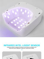 Lámpara Profesional De Uñas LED UV Recargable Sin Cable Con Luz Para Gel Y Máquina De Uñas Tiempo De Configuración De 4 Herramienta De Uñas - details 4