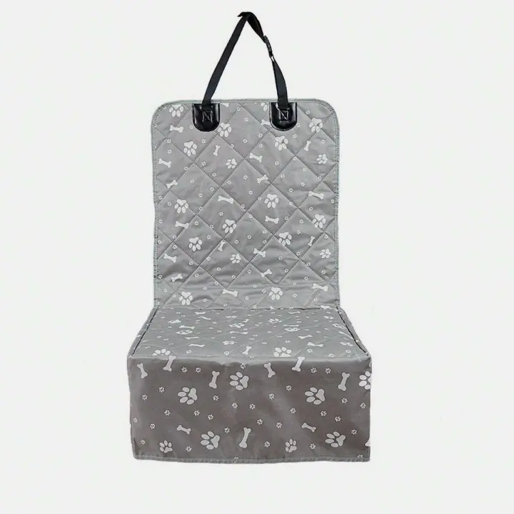 Alfombrilla De Asiento De Coche Para Mascotas 1pc Resistente a La Suciedad Y Rasguños Funda De Asiento Delantero Para Perros Material De Nylon Estilo De Limpieza Manual - 1