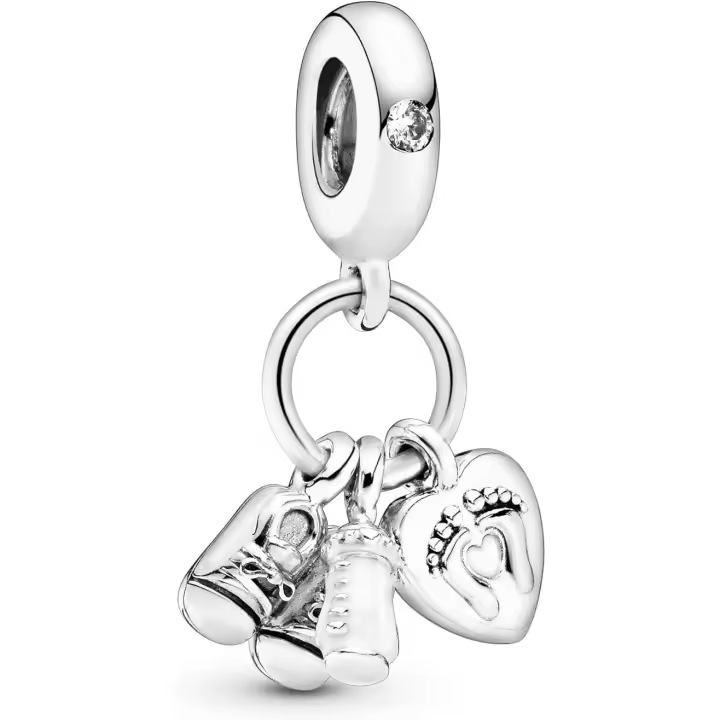 Pandora Charm Colgante Mujer Plata de Ley Mi Bebé 798106CZ - 1