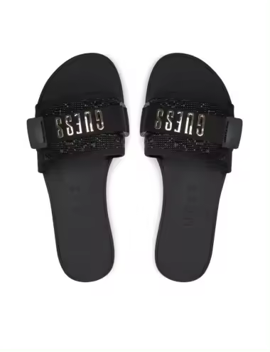 GUESS SANDALIA GUESS FLGEL3 ELE19 BLACK - 1