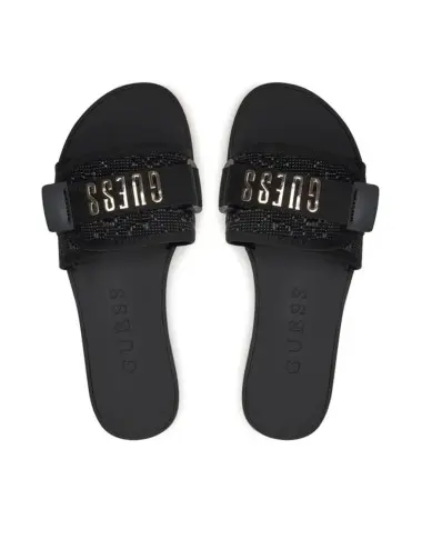 GUESS SANDALIA GUESS FLGEL3 ELE19 BLACK - 1