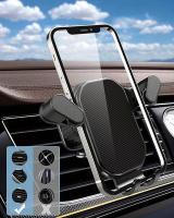 Soporte Móvil Para Coche, Soporte Para Teléfono Móvil Para Automóvil Con Gancho De Salida De Aire - details 4