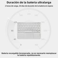 Teclado Táctil Y Mouse Para Android IOS Windows Xiaomi Rosa Teclado Inalámbrico Multilenguaje Para Ipad Con Larga Duración De La Batería - details 3
