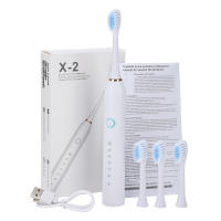 Cepillo De Dientes Eléctrico Sonic Con Vibración USB Recargable Para Blanqueamiento Y Limpieza Oral Cepillo De Pelo Suave De DuPont Para Adultos - details 15