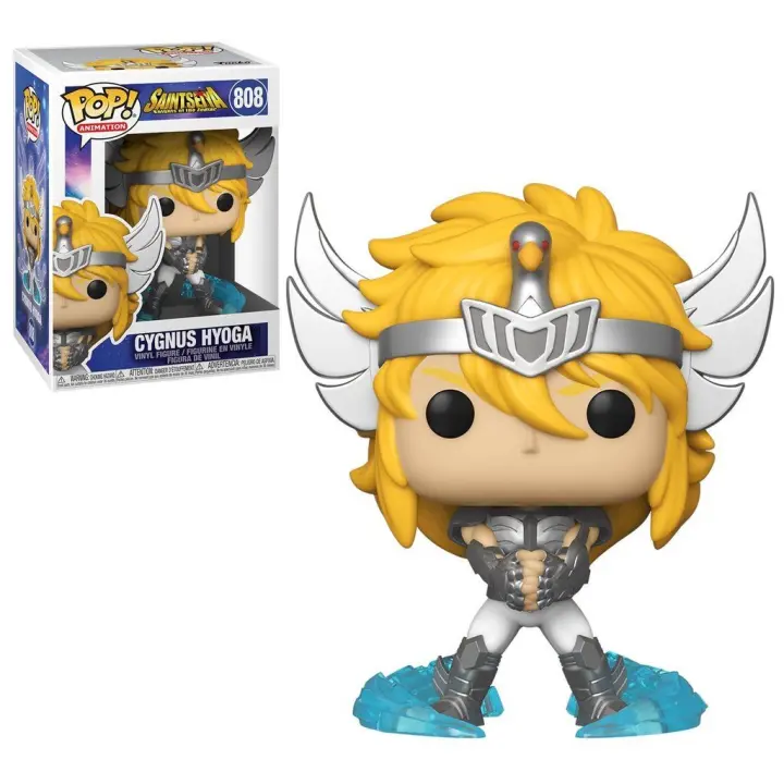 Funko Pop! Los Caballeros del Zodiaco - Hyoga de Cisne, 47688, Nº808 - 1