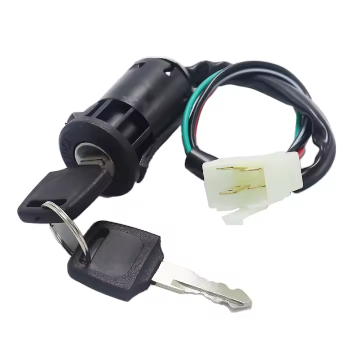 Interruptor De Encendido Electrónico Para Motocicleta Off-Road Universal Pequeño Y Alto Juego ATV Fácil De Instalar Material Plástico 12V - 1