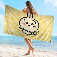 Toalla De Playa Microfibra Chiikawa Cute Absorbente Rápida Secado Suave Yoga Natación Resort Montañismo Tamaño 30x60 Cm 50x100 Cm - details 21