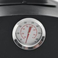 vidaXL Horno para pizza y barbacoa al aire libre 3 en 1 negro - details 6
