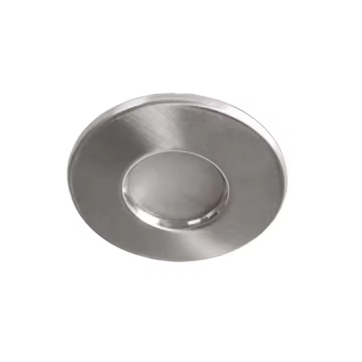 CRISTAL RECORD Aro Empotrable Rain - 1 Acero CRISTALRECORD 01-670-01-003 - Diseño Moderno - 1