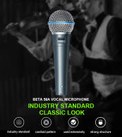 MICRÓfono DINámico SUPERcardioid METAL BETA 58A Para Escenario Canto Profesional MicrÓfono Conectado Para Karaoke BBOX Grabación Vocal - details 0