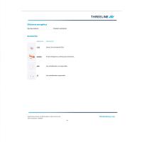 Threeline ND20RBFPL Downlight LED, 18 W, Color Plateado, Blanco Frío 5500K, Para Montaje Empotrado, Formato Redondo, Alta Eficiencia Energética - details 2