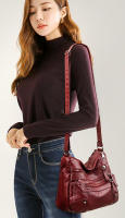 Bolso De Hombro Para Mujer LANYIBAIGE De Lujo 2024 Cuero Impermeable Bolso Cruzado Y Messenger Estilo Casual Tote - details 7