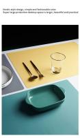 Alfombrilla De Comedor De Silicona De Calidad Alta a Prueba De Agua Y Lavable Antiaderente Para Cocina Moderna Ecológica - details 1