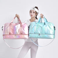 Bolso de Viaje para Mujer AOTTLA Bolso de Mano de Gran Capacidad Bolso de Hombro Casual Bolso de Deporte de Separación Seco y Húmedo Material de Lining ZMN062 Hecho en Nylon - details 1