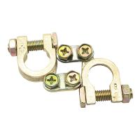 2 Piezas De Conectores De Terminales De Batería De Latón Para Coches Barco Universal RV Accesorios De Repuesto De Alta Calidad - details 2