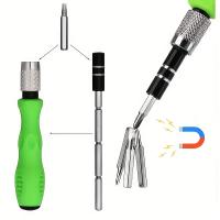 AIRAJ Set De Destornilladores De Precisión 32 En 1 Multiusos Para Móviles Y Laptops Kit De Mantenimiento Con Bits Magnéticos Mini - details 2