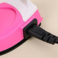 Fresadora Eléctrica Mini Para Manualidades 1pc Portable Heat Press Small Iron Para Planchar Ropa Y Lavandería Con Enchufe De EE.UU. - details 4