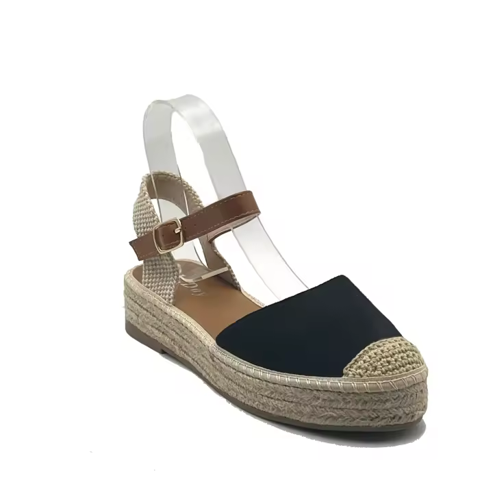 JZ Hermanos Sandalias de Estilo Alpargata con Plataforma - 1
