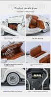 Mercedes-Benz 500K Clásico De 1:24 En Metal Con Sonido Y Luz Juguete De Coche Para Niños Regalo De Cumpleaños Coleccionable - details 9