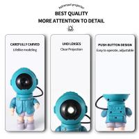 Proyector De Noche Creativo De Astronauta Regalo Para Niños Diseño Magnético Ajustable Luz De Galaxia Y Neblina Para Dormitorio - details 10